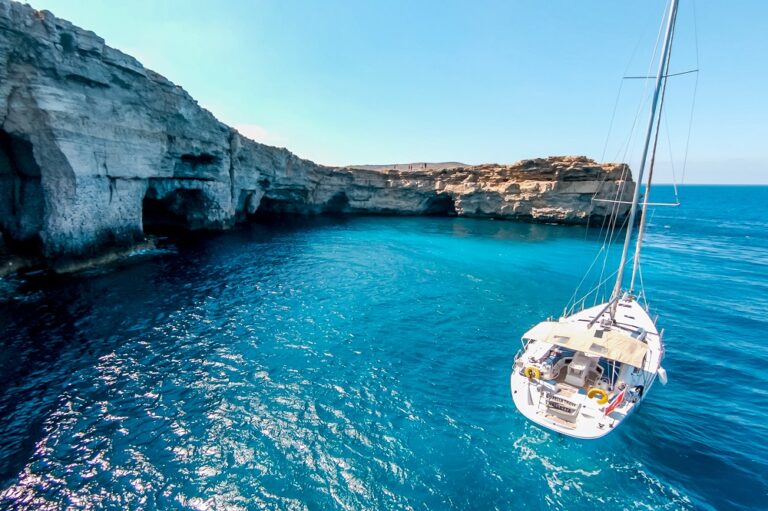 Jeanneau 53 - Big Fella Thanks - Malta Charters - On Anchor Comino