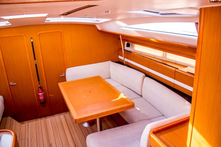 Jeanneau 53 - Big Fella Thanks - Malta Charters - Saloon