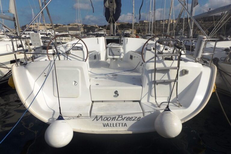 Beneteau Cyclades 50 - Moonbreeze - Malta Charters - Stern