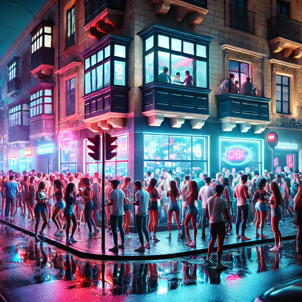 Paceville's-vibrant-nightlife-scene